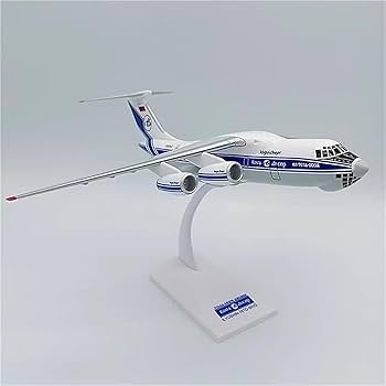 Amazon.co.jp: ODddot IL-76輸送機ソビエト民間航空1:200静的航空機
